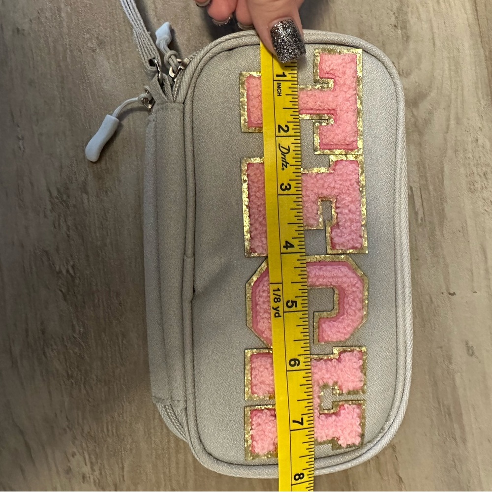 Pink,‎ Gold  Gray TECH' Pouch Bag - Picture 2 of 8